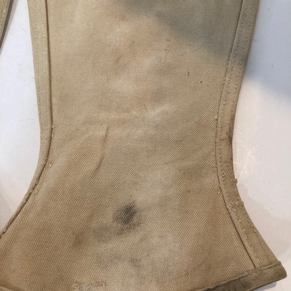 Vintage Navy Military uniform spats - Picture 3 of 10